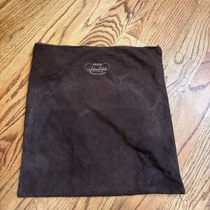 Vintage Pacific Silvercloth Tarnish Resistant Zipper Storage Bag Brown 15.5x14.5